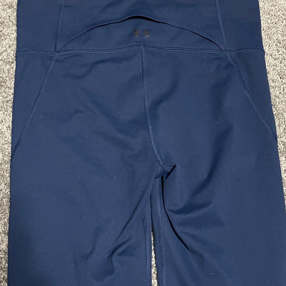 Under Armour Navy Track Pants - Picture 2 of 4